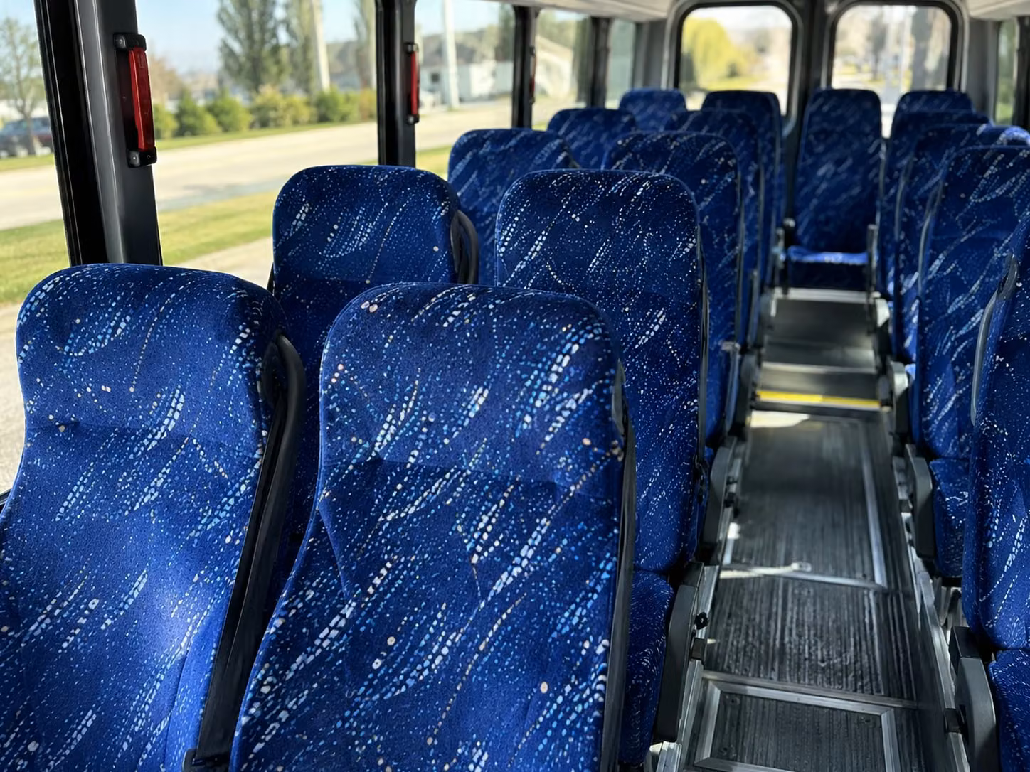 20 passenger minibus interior