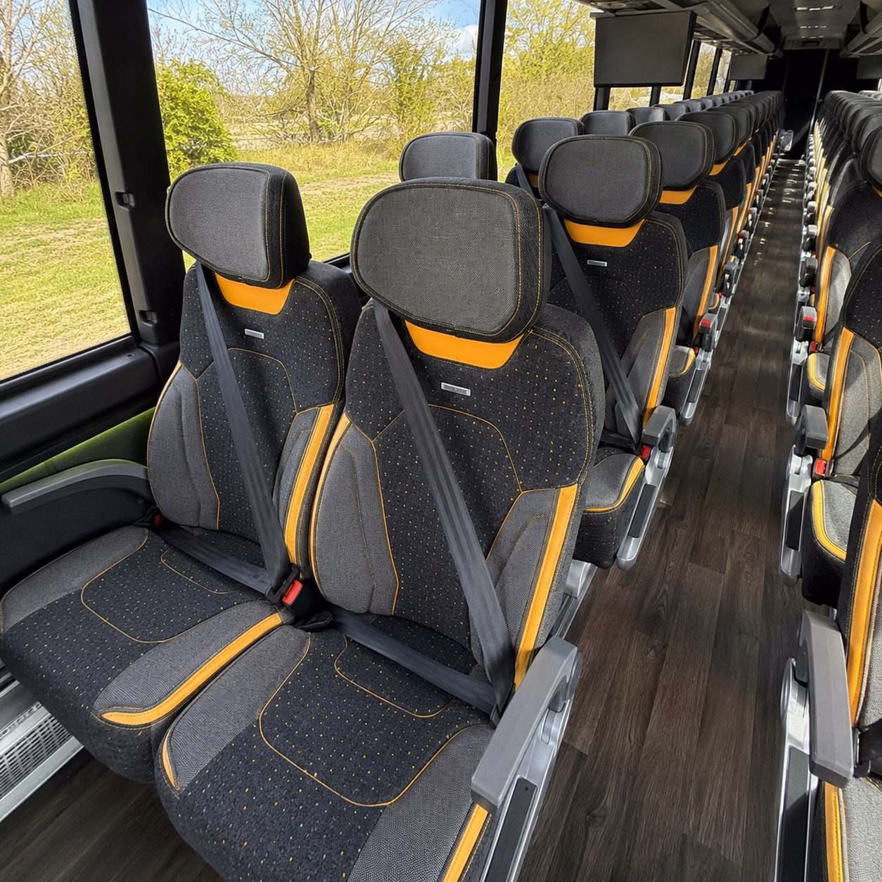 instead of splitting your team across rideshares book a corporate charter bus in redlands
