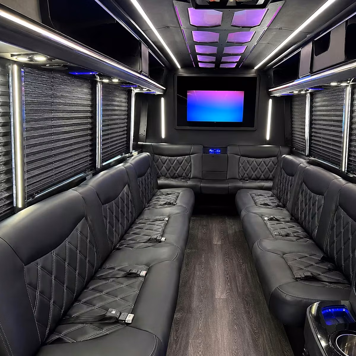 party bus interior