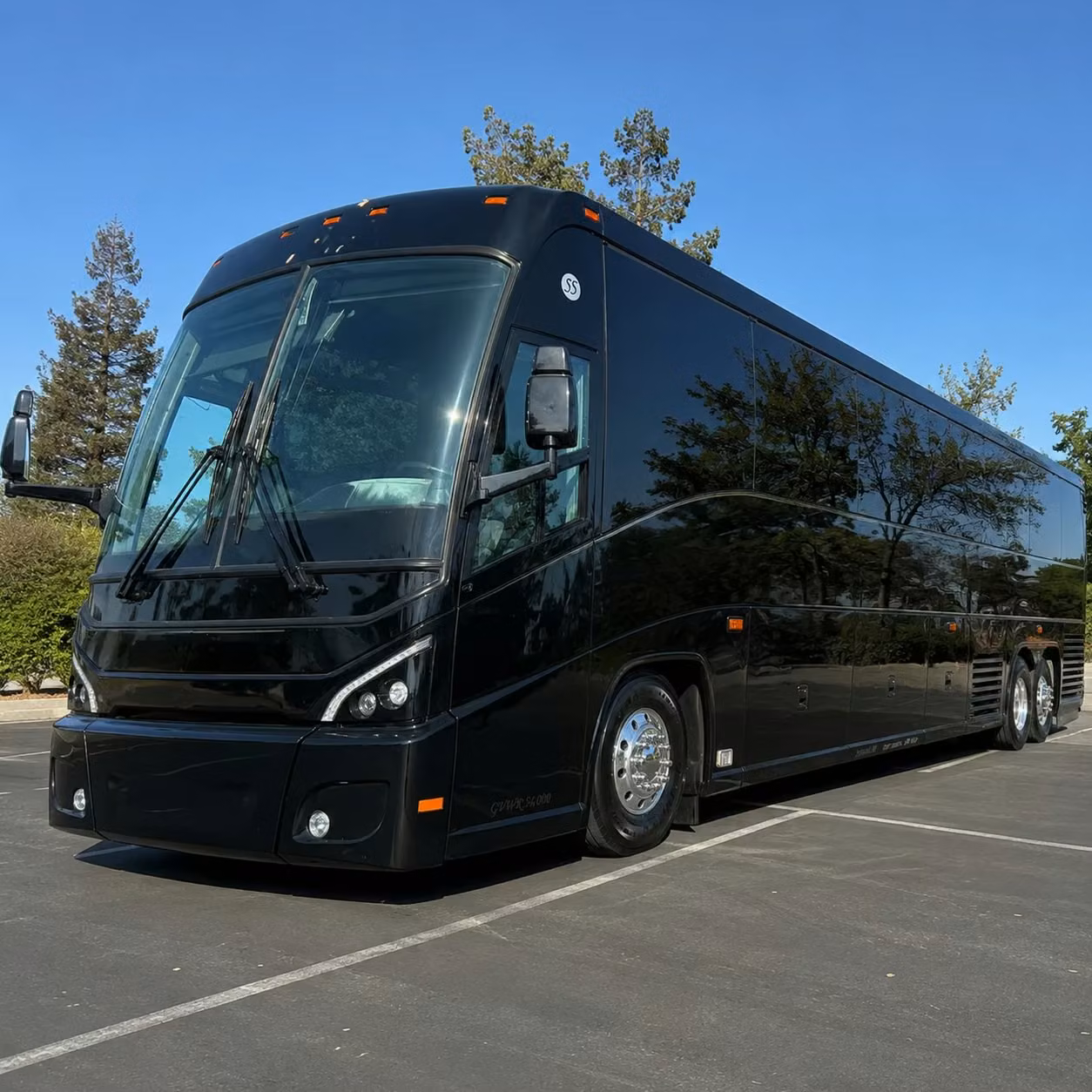 redlands long distance charter bus rentals