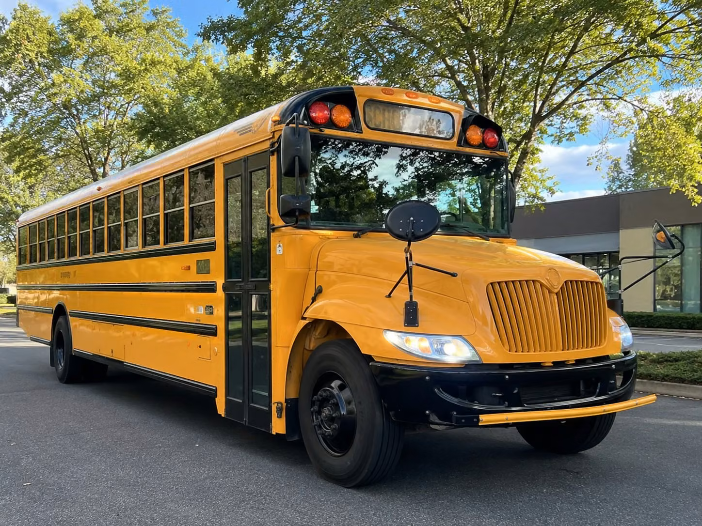 redlands school bus rental