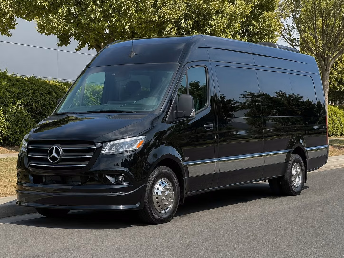 redlands sprinter van rental with driver