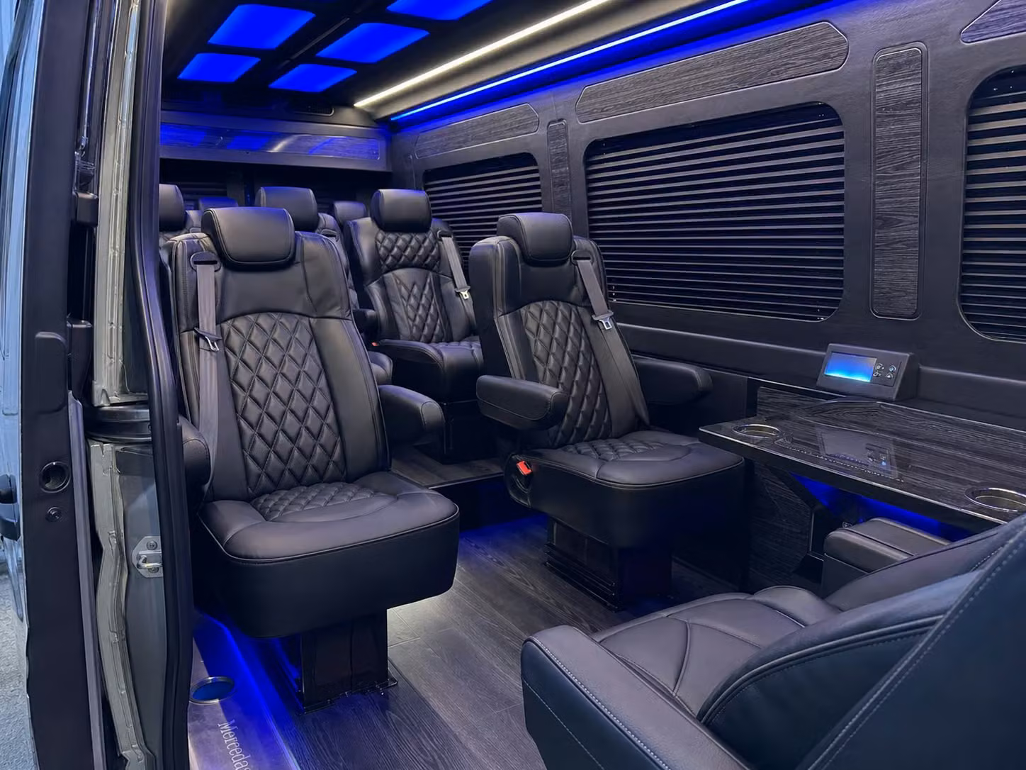 sprinter van transportation for groups and events across redlands